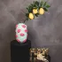 Kusjes vaas mint/roze
